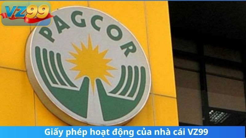 Giấy phép hoạt động của nhà cái VZ99